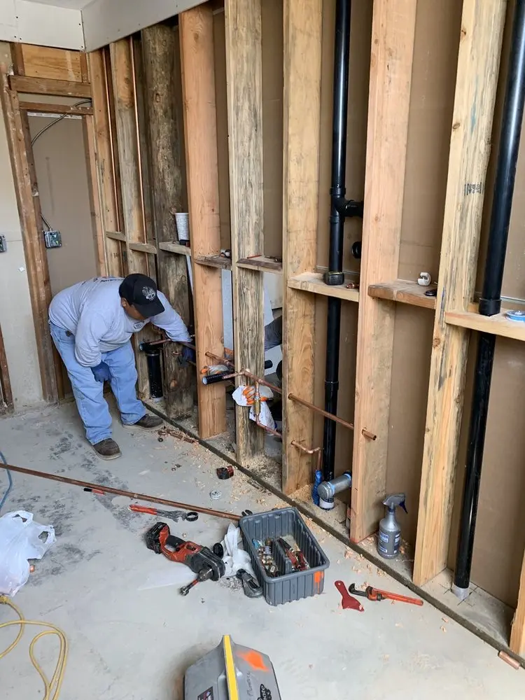 Commercial rough-in plumbing for Water Heater Replacement in Silver Creek Junction